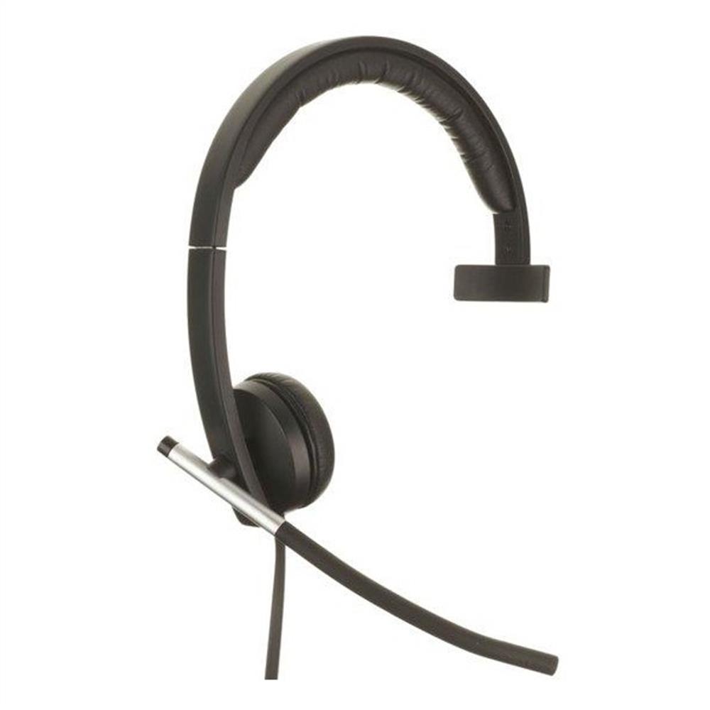 Eladó Fejhallgató Logitech H650e USB fekete vezetékes mono headset - olcsó, Új Eladó - Miskolc ( Borsod-Abaúj-Zemplén ) fotó