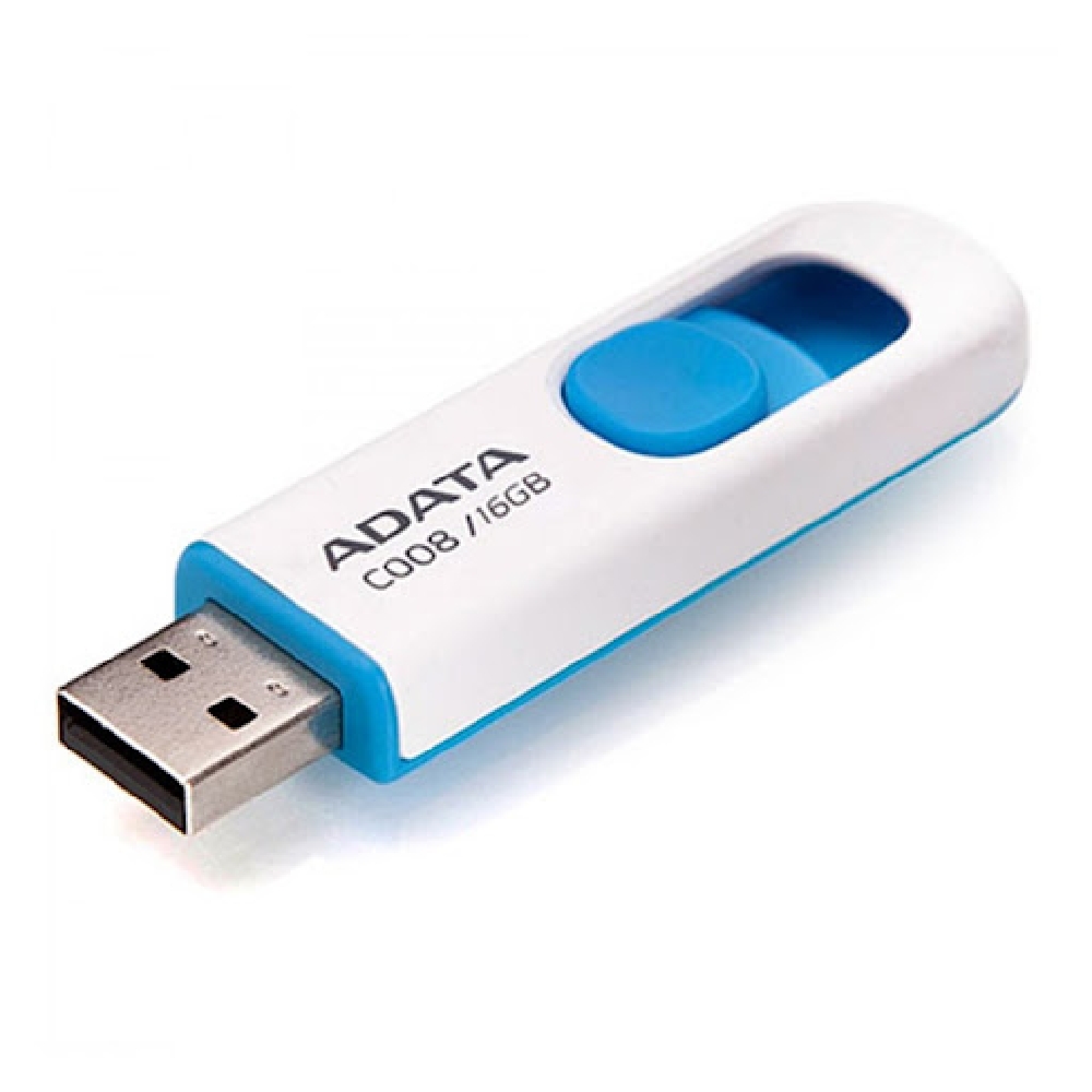 Eladó 16GB Pendrive USB2.0 fehér Adata C008 - olcsó, Új Eladó - Miskolc ( Borsod-Abaúj-Zemplén ) fotó