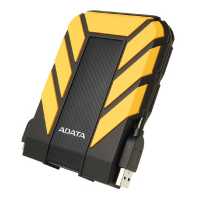 1TB külső HDD 2,5" USB3.1 ütés és vízálló sárga ADATA AHD710P külső winchester