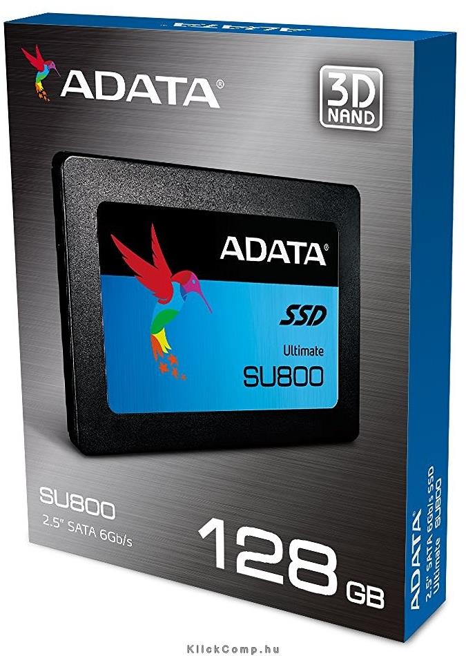 Eladó Már csak volt!!! 128GB SSD SATA3 2.5" Solid State Disk ADATA SU800 Premier Pro Series - olcsó, Új Eladó Már csak volt!!! - Miskolc ( Borsod-Abaúj-Zemplén ) fotó