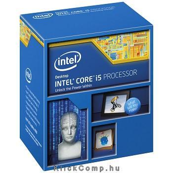 Eladó Már csak volt!!! Intel Core i5-4460 3200Mhz 6MBL3 Cache 22nm 84W skt1150 Haswell BOX - olcsó, Új Eladó Már csak volt!!! - Miskolc ( Borsod-Abaúj-Zemplén ) fotó