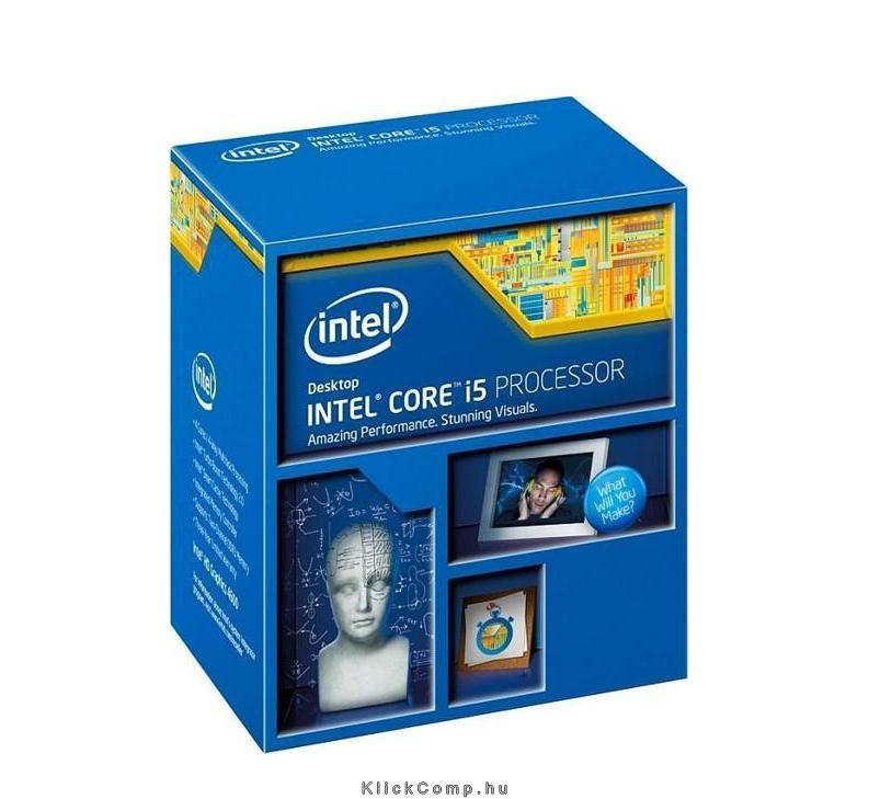 Eladó Már csak volt!!! Intel Core i5-4590 3300Mhz 6MBL3 Cache 22nm 84W skt1150 Haswell BOX - olcsó, Új Eladó Már csak volt!!! - Miskolc ( Borsod-Abaúj-Zemplén ) fotó