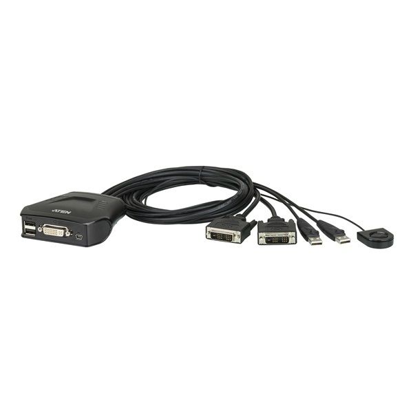 Eladó KVM Switch 2PC USB DVI CS22D - olcsó, Új Eladó - Miskolc ( Borsod-Abaúj-Zemplén ) fotó