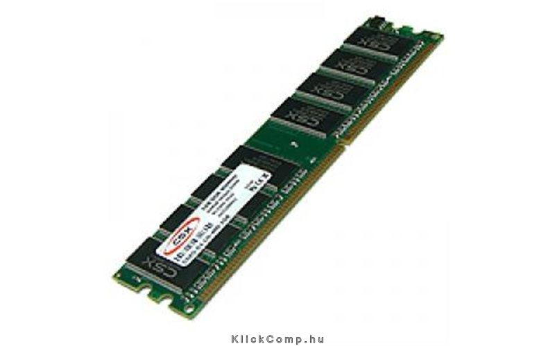 Eladó Már csak volt!!! 1GB DDR memória 400Mhz 64x8 Standard CSX ALPHA Desktop - olcsó, Új Eladó Már csak volt!!! - Miskolc ( Borsod-Abaúj-Zemplén ) fotó