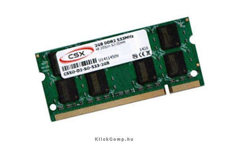 Eladó Már csak volt!!! 2GB DDR2 Notebook Memória 533Mhz 128x8 SODIMM memória CSX - olcsó, Új Eladó Már csak volt!!! - Miskolc ( Borsod-Abaúj-Zemplén ) fotó