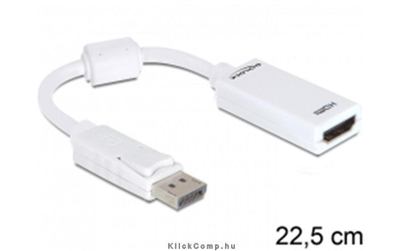 Eladó Adapter Displayport male > HDMI female Delock - olcsó, Új Eladó - Miskolc ( Borsod-Abaúj-Zemplén ) fotó