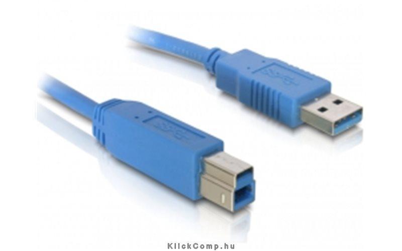 Eladó USB 3.0 összekötő kábel A B, 3m Delock - olcsó, Új Eladó - Miskolc ( Borsod-Abaúj-Zemplén ) fotó