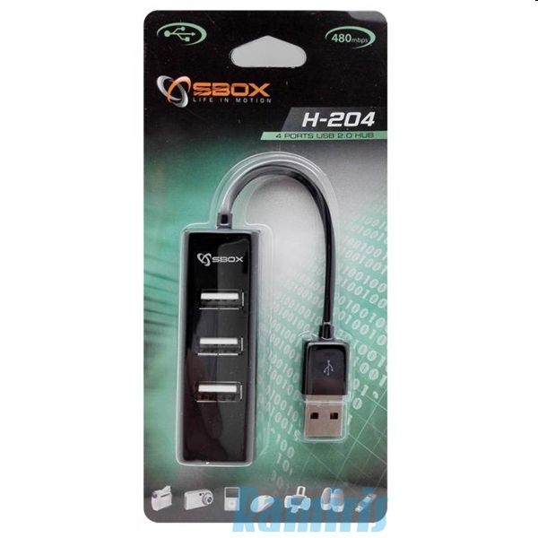 Eladó Sbox H-204 4 portos USB hub - olcsó, Új Eladó - Miskolc ( Borsod-Abaúj-Zemplén ) fotó