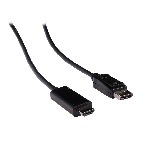 Eladó Kábel DisplayPort to HDMI 3m DisplayPort-M (Apa)- HDMI-M (Apa) - olcsó, Új Eladó - Miskolc ( Borsod-Abaúj-Zemplén ) fotó