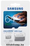 Eladó Már csak volt!!! Memória-kártya 64GB MicroSD kártya ADAPTERREL Class10 Samsung PRO MB-MG64EA EU - olcsó, Új Eladó Már csak volt!!! - Miskolc ( Borsod-Abaúj-Zemplén ) fotó 2