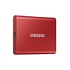 Eladó 2TB külső SSD USB3.2 Samsung T7 piros - olcsó, Új Eladó - Miskolc ( Borsod-Abaúj-Zemplén ) fotó 3