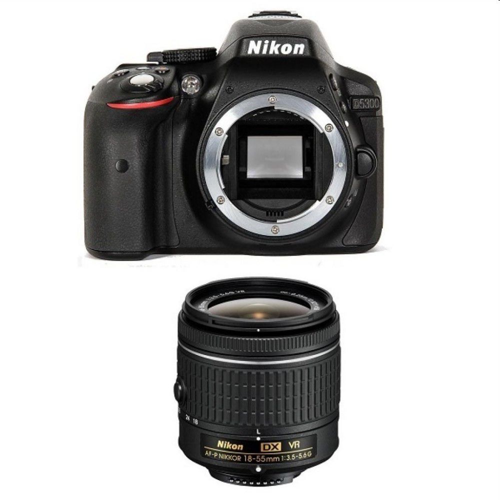 Eladó Már csak volt!!! Nikon D5300 Plus 18-55VR Fekete digitális tükörreflexes fényképezőgép - olcsó, Új Eladó Már csak volt!!! - Miskolc ( Borsod-Abaúj-Zemplén ) fotó