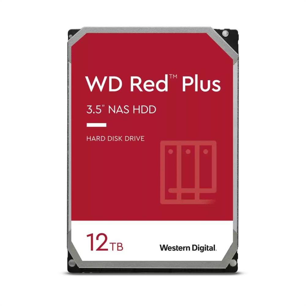 Eladó 12TB 3.5" HDD SATA3 7200rpm 256MB Red Plus (CMR) Western Digital - olcsó, Új Eladó - Miskolc ( Borsod-Abaúj-Zemplén ) fotó
