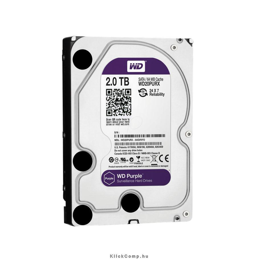 Eladó Már csak volt!!! 2TB 3,5" SATA-600 HDD Desktop Western Digital Purple - olcsó, Új Eladó Már csak volt!!! - Miskolc ( Borsod-Abaúj-Zemplén ) fotó
