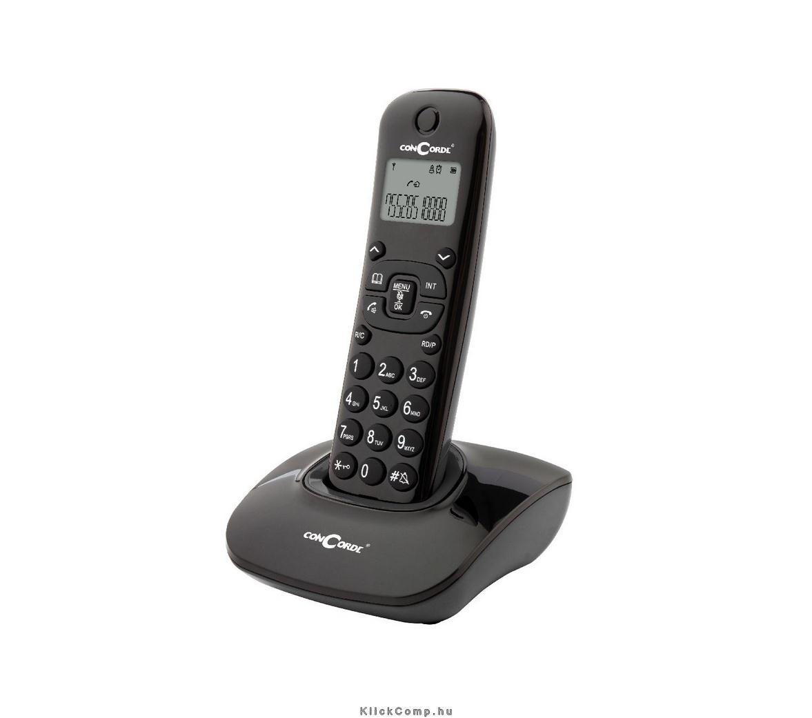 Eladó Már csak volt!!! 1130 DECT fekete vezeték nélküli telefon - olcsó, Új Eladó Már csak volt!!! - Miskolc ( Borsod-Abaúj-Zemplén ) fotó