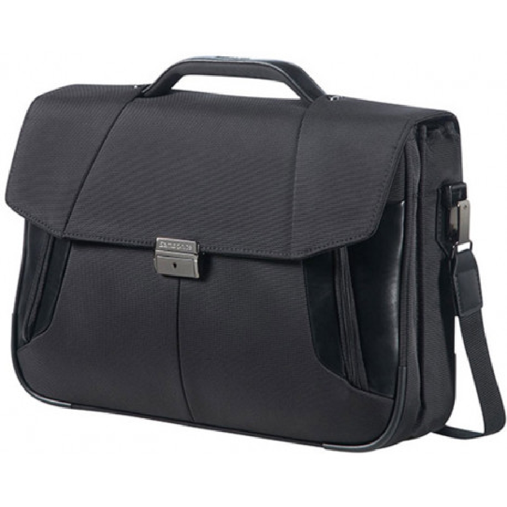 Eladó Már csak volt!!! 15.6"  Notebook táska Samsonite XBR Briefcase 2 Gussets Fekete - olcsó, Új Eladó Már csak volt!!! - Miskolc ( Borsod-Abaúj-Zemplén ) fotó