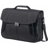 Eladó Már csak volt!!! 15.6"  Notebook táska Samsonite XBR Briefcase 2 Gussets Fekete - olcsó, Új Eladó Már csak volt!!! - Miskolc ( Borsod-Abaúj-Zemplén ) fotó 1