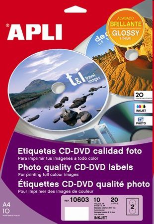 Eladó Már csak volt!!! Etikett, CD DVD, A4, teljes lefedettségű, fényes, fotó minőségű, APLI "Mega" - olcsó, Új Eladó Már csak volt!!! - Miskolc ( Borsod-Abaúj-Zemplén ) fotó
