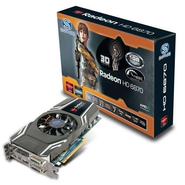 Eladó Már csak volt!!! Sapphire PCI-E Ati HD6870 (1024MB DDR5, 256bit, 900 4200MHz, 2xDVI, DP, HDMI, Du - olcsó, Új Eladó Már csak volt!!! - Miskolc ( Borsod-Abaúj-Zemplén ) fotó
