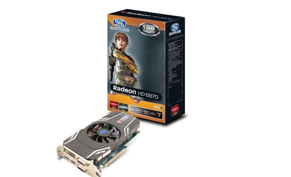 Eladó Már csak volt!!! SAPPHIRE HD6870 1G GDDR5 PCI-E DL-DVI-IPlusSL-DVI-D   HDMI   DP (ROHS) LITE AMD - olcsó, Új Eladó Már csak volt!!! - Miskolc ( Borsod-Abaúj-Zemplén ) fotó