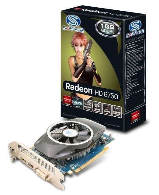 Eladó Már csak volt!!! Sapphire PCI-E Ati HD6750 (1024MB DDR5, 128bit, 700 4600MHz, DVI, DP, HDMI, Dual - olcsó, Új Eladó Már csak volt!!! - Miskolc ( Borsod-Abaúj-Zemplén ) fotó