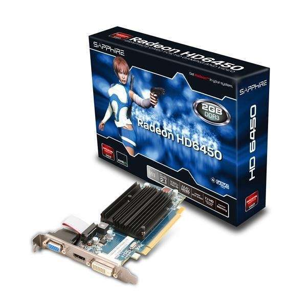 Eladó Már csak volt!!! HD 6450 2G DDR3 PCI-E VGA DVI-D HDMI Lite  AMD DDR3 2GB 64bit PCIe low profile v - olcsó, Új Eladó Már csak volt!!! - Miskolc ( Borsod-Abaúj-Zemplén ) fotó