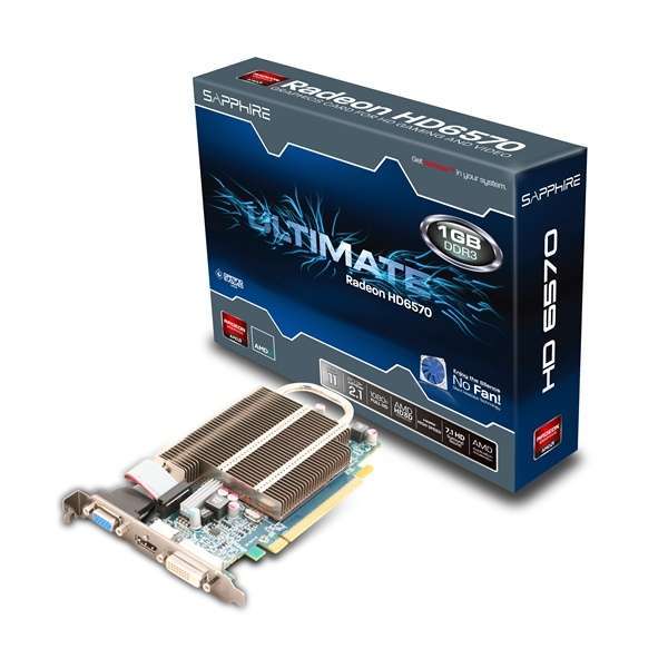 Eladó Már csak volt!!! Sapphire PCI-E AMD HD6570 Ultimate (1024MB DDR3, 128bit, 650 1333MHz, DVI, Dsub, - olcsó, Új Eladó Már csak volt!!! - Miskolc ( Borsod-Abaúj-Zemplén ) fotó