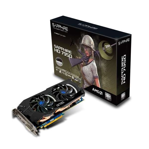 Eladó Már csak volt!!! SAPPHIRE HD7950 3G GDDR5 PCI-E HDMI   DVI-I   DUAL MINI DP FULL AMD GDDR5 3G 384 - olcsó, Új Eladó Már csak volt!!! - Miskolc ( Borsod-Abaúj-Zemplén ) fotó