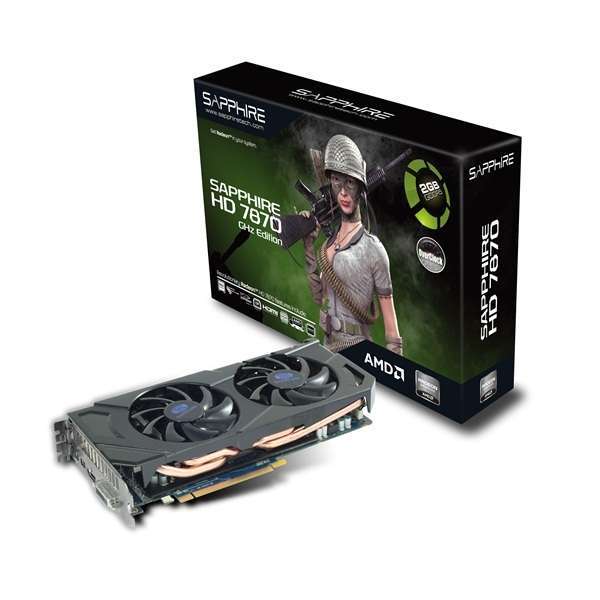 Eladó Már csak volt!!! SAPPHIRE HD7870 GHZ EDITION 2G GDDR5 PCI-E HDMI   DVI-I   DUAL MINI DP OC VER LI - olcsó, Új Eladó Már csak volt!!! - Miskolc ( Borsod-Abaúj-Zemplén ) fotó