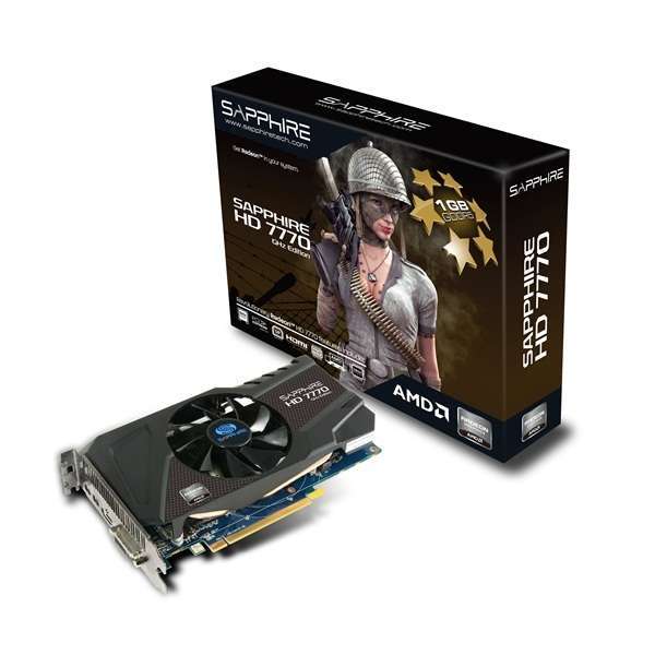 Eladó Már csak volt!!! SAPPHIRE HD7770 GHZ EDITION OC 1G GDDR5 PCI-E HDMI   DVI-I   DUAL MINI DP LITE A - olcsó, Új Eladó Már csak volt!!! - Miskolc ( Borsod-Abaúj-Zemplén ) fotó