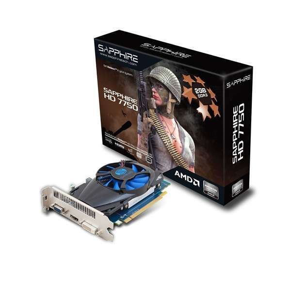 Eladó Már csak volt!!! SAPPHIRE HD7750 2G DDR3 PCI-E HDMI   DVI-D   VGA LITE AMD DDR3 1G 128bit PCIe vi - olcsó, Új Eladó Már csak volt!!! - Miskolc ( Borsod-Abaúj-Zemplén ) fotó
