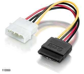 Eladó Már csak volt!!! Equip 112050 SATA tápkábel 15cm ( 3 év) - olcsó, Új Eladó Már csak volt!!! - Miskolc ( Borsod-Abaúj-Zemplén ) fotó