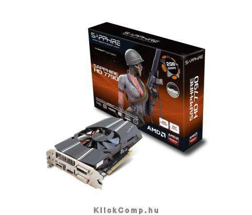 Eladó Már csak volt!!! SAPPHIRE HD7790 2G GDDR5 PCI-E DL-DVI-IPlusDL-DVI-D   HDMI   DP OC LITE AMD GDDR - olcsó, Új Eladó Már csak volt!!! - Miskolc ( Borsod-Abaúj-Zemplén ) fotó