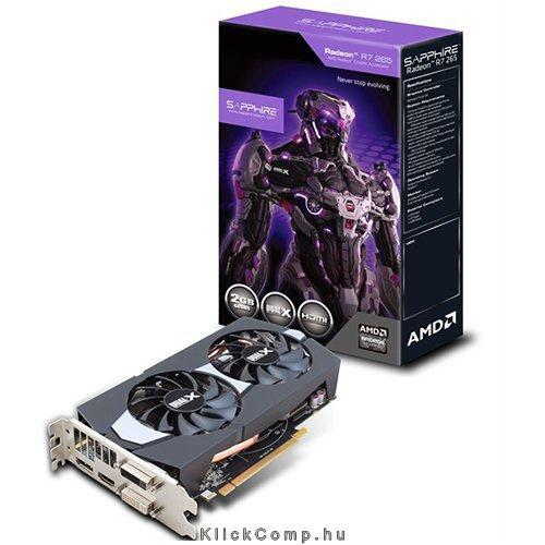 Eladó Már csak volt!!! videokártya R7 265 DVI-I DVI-D HDMI DP  DUAL -X LITE AMD 2GB GDDR5 256bit PCIe v - olcsó, Új Eladó Már csak volt!!! - Miskolc ( Borsod-Abaúj-Zemplén ) fotó