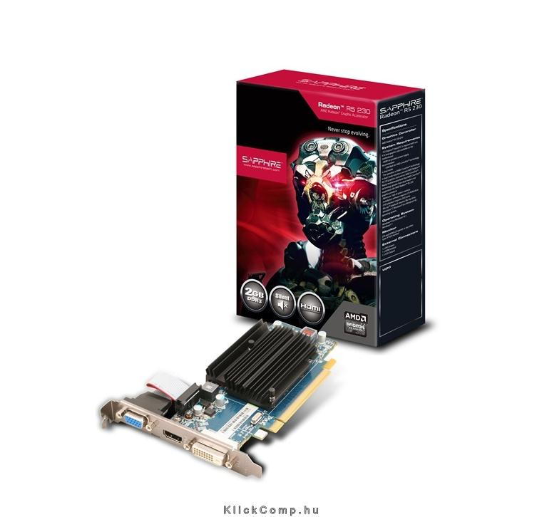 Eladó Már csak volt!!! videokártya R5 230 VGA DVI-D HDMI Lite AMD 2GB GDDR3 64bit PCIe videokártya - olcsó, Új Eladó Már csak volt!!! - Miskolc ( Borsod-Abaúj-Zemplén ) fotó
