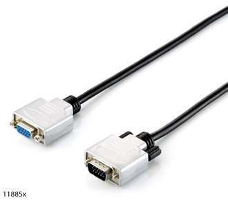 Eladó Már csak volt!!! Equip 118850 VGA hosszabbítókábel HD15 apa anya, duplán árnyékolt, 1,8m ( 3 ÉV ) - olcsó, Új Eladó Már csak volt!!! - Miskolc ( Borsod-Abaúj-Zemplén ) fotó