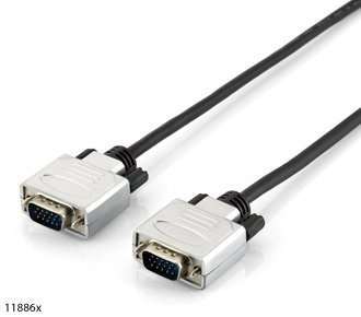 Eladó Már csak volt!!! Equip 118866 VGA kábel HD15 apa apa, duplán árnyékolt, 20m ( 3 ÉV ) - olcsó, Új Eladó Már csak volt!!! - Miskolc ( Borsod-Abaúj-Zemplén ) fotó