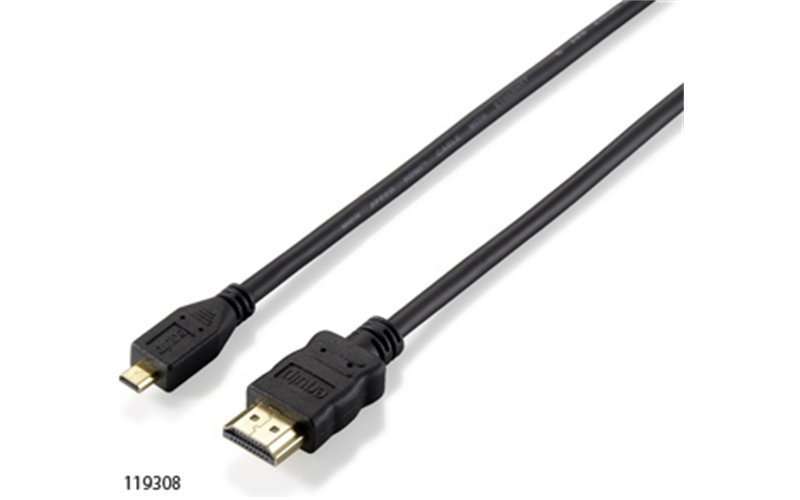 Eladó Már csak volt!!! Equip 119308 HDMI - MicroHDMI kábel 1.4, apa apa, 2m ( 3 év) - olcsó, Új Eladó Már csak volt!!! - Miskolc ( Borsod-Abaúj-Zemplén ) fotó