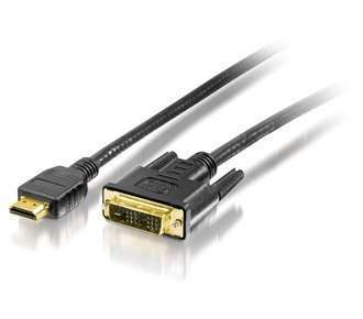 Eladó Már csak volt!!! Equip 119322 HDMI - DVI kábel, aranyozott, 2m ( 3 év) - olcsó, Új Eladó Már csak volt!!! - Miskolc ( Borsod-Abaúj-Zemplén ) fotó