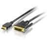 Eladó Már csak volt!!! Equip 119322 HDMI - DVI kábel, aranyozott, 2m ( 3 év) - olcsó, Új Eladó Már csak volt!!! - Miskolc ( Borsod-Abaúj-Zemplén ) fotó 1