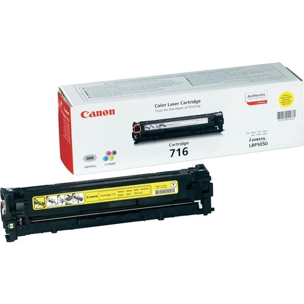 Eladó Már csak volt!!! Toner Canon CRG-716Y sárga - olcsó, Új Eladó Már csak volt!!! - Miskolc ( Borsod-Abaúj-Zemplén ) fotó