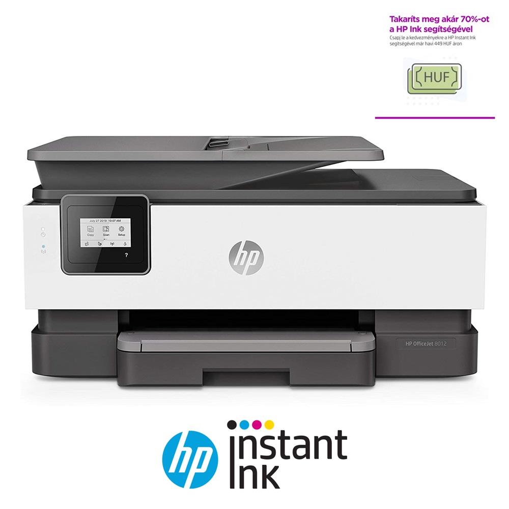 Eladó Már csak volt!!! MFP tintasugaras A4 színes HP OfficeJet 8012E All-in-One multifunkciós Instant I - olcsó, Új Eladó Már csak volt!!! - Miskolc ( Borsod-Abaúj-Zemplén ) fotó