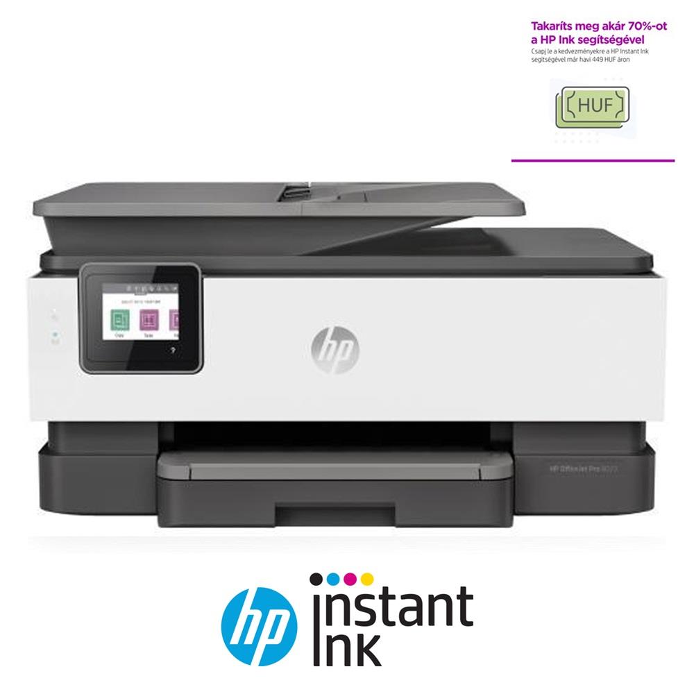 Eladó MFP tintasugaras A4 színes HP OfficeJet Pro 8022E All-in-One multifunkciós Insta - olcsó, Új Eladó - Miskolc ( Borsod-Abaúj-Zemplén ) fotó