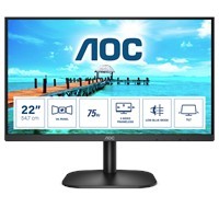 Monitor 21.5" 1920x1080 VA 250cd 4ms VGA HDMI AOC 22B2H