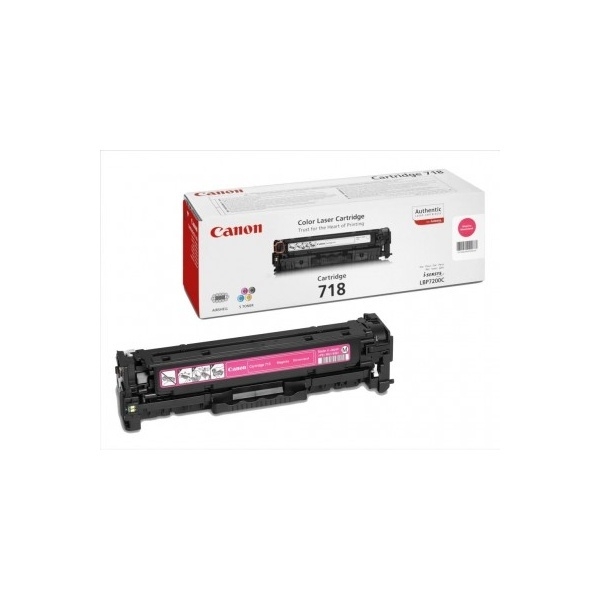 Eladó Már csak volt!!! Toner Canon CRG-718M magenta - olcsó, Új Eladó Már csak volt!!! - Miskolc ( Borsod-Abaúj-Zemplén ) fotó