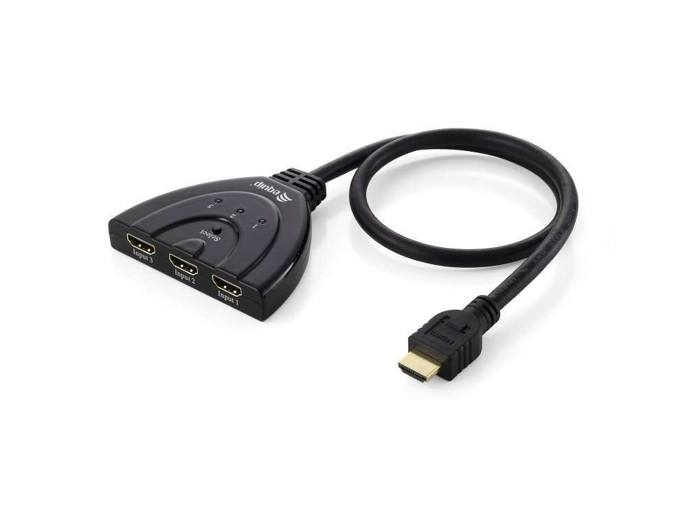 Eladó Már csak volt!!! Equip 332703 HDMI Video Switch, 3 Port ( 3 ÉV ) - olcsó, Új Eladó Már csak volt!!! - Miskolc ( Borsod-Abaúj-Zemplén ) fotó