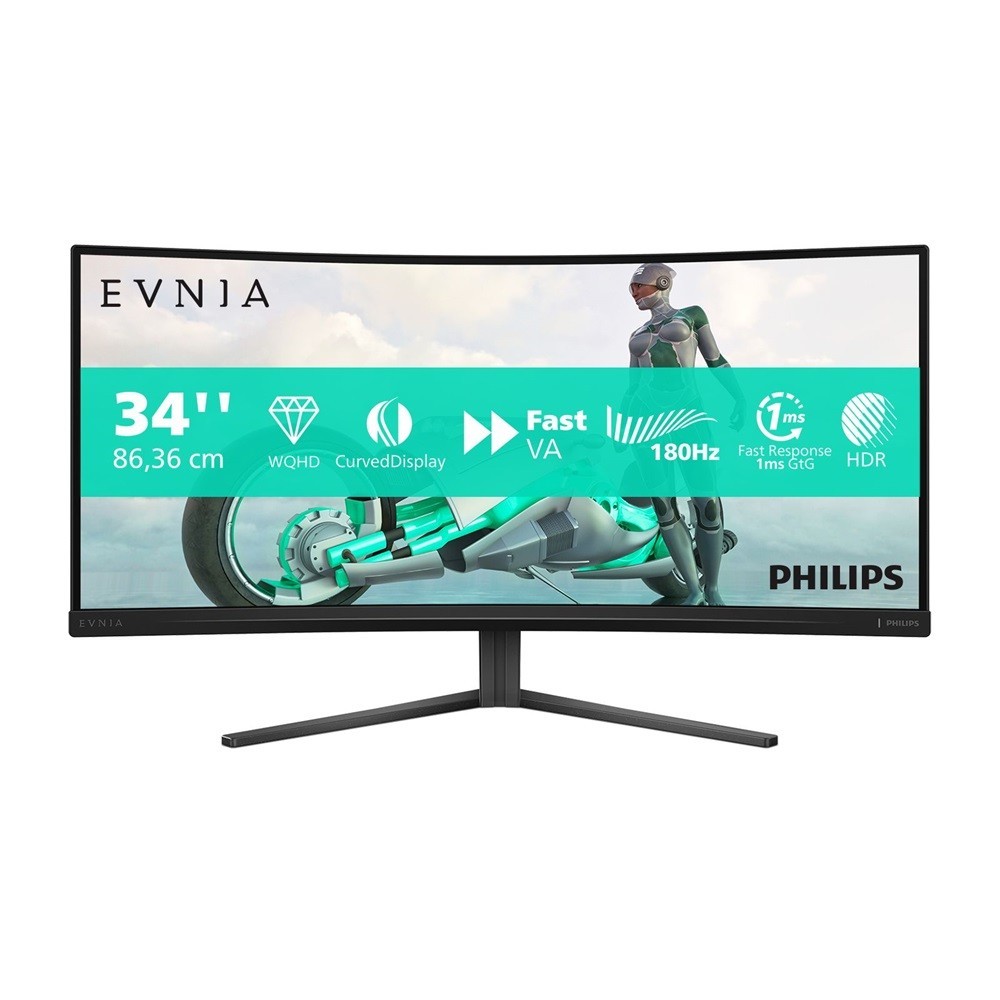 Eladó Monitor Ívelt Gaming 34" 3440x1440 21:9 0,03ms 2xHDMI DisplayPort - olcsó, Új Eladó - Miskolc ( Borsod-Abaúj-Zemplén ) fotó