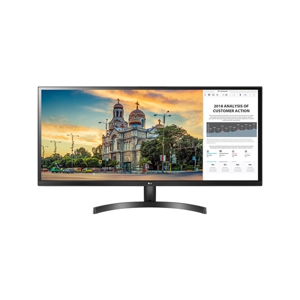 Eladó Már csak volt!!! Monitor 34" HDMI2.0 DP LG 34WK500 LED IPS 21:9 Ultrawide - olcsó, Új Eladó Már csak volt!!! - Miskolc ( Borsod-Abaúj-Zemplén ) fotó