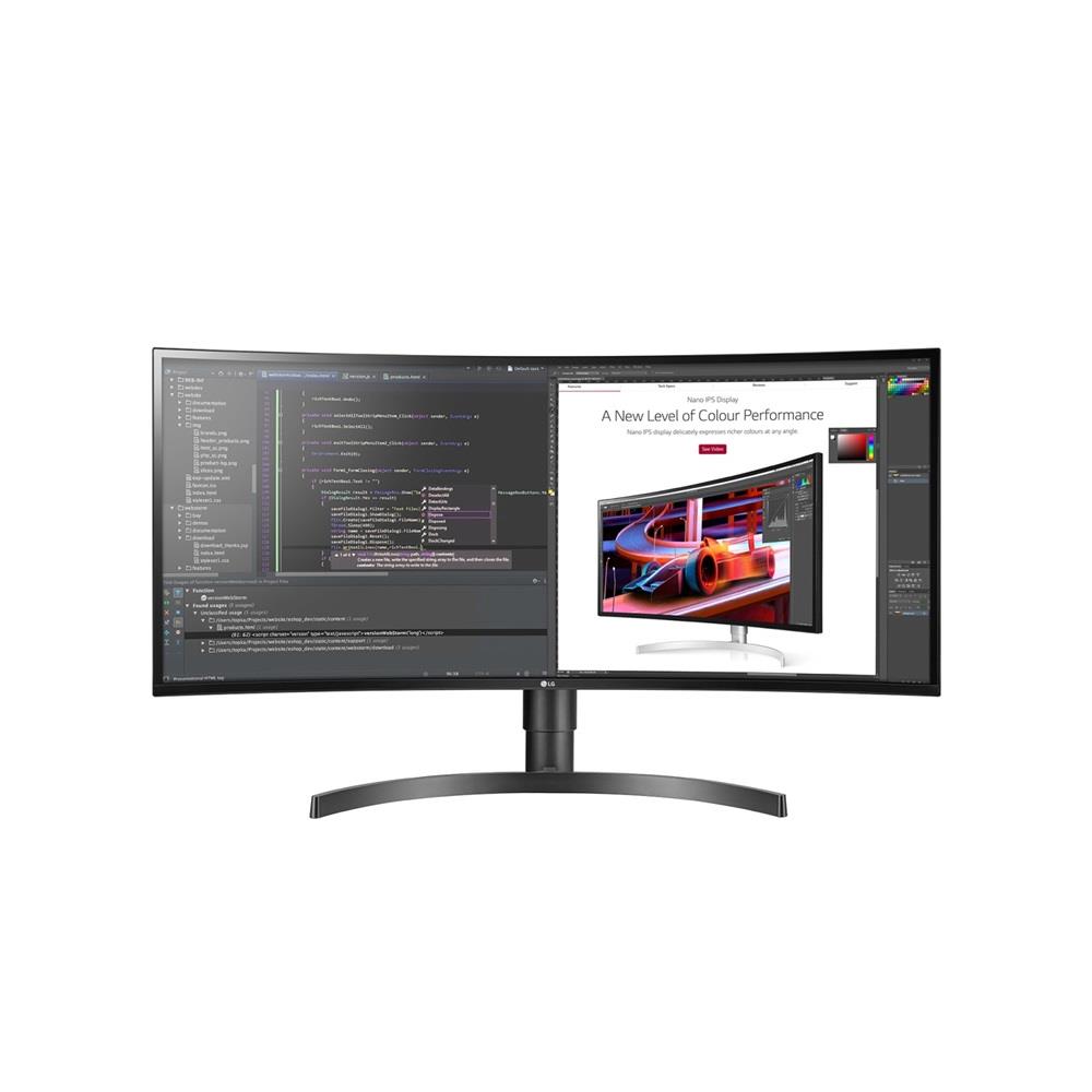 Eladó Már csak volt!!! Monitor 34" 3440x1440 ívelt HDMI Display Port LG 34WL85C-B IPS 21:9 21:9 USB HDR - olcsó, Új Eladó Már csak volt!!! - Miskolc ( Borsod-Abaúj-Zemplén ) fotó