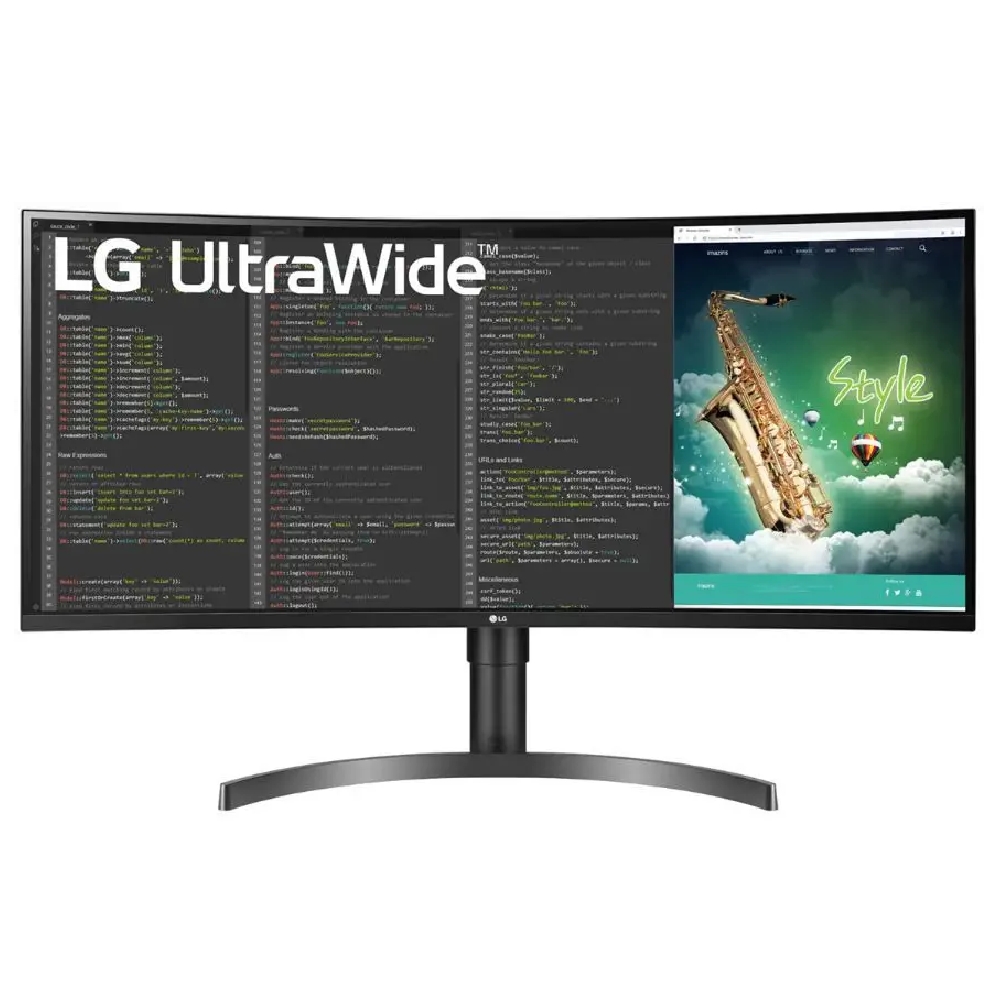 Eladó Már csak volt!!! Monitor 35" 3440x1440 VA HDMI DP USB-C LG 35WN75C-B - olcsó, Új Eladó Már csak volt!!! - Miskolc ( Borsod-Abaúj-Zemplén ) fotó